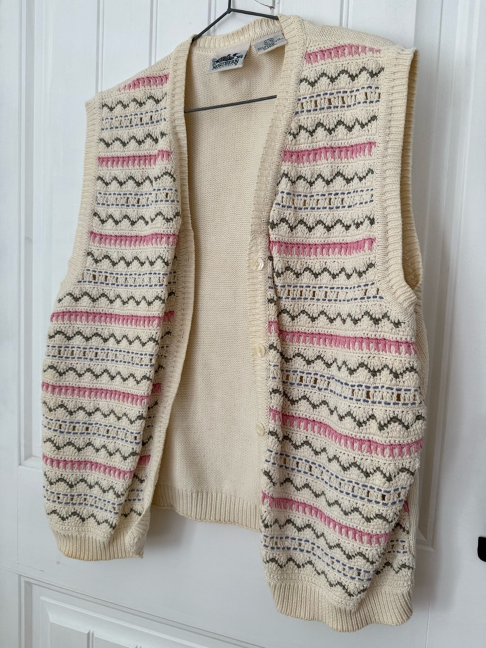 Vintage Knit Sweater Vest